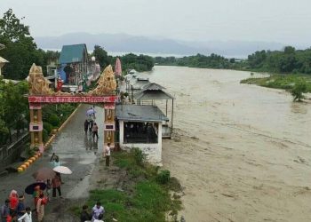 सुनसरी ,माेरङ झापा सहित ५६ जिल्लामा बाढीको जोखिम, २२ वटाका लागि ‘एल्लो अलर्ट’