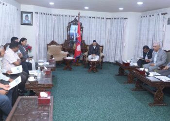 सभामुखले मुख्य सचेतक र प्रमुख सचेतकहरूलाई छलफलमा बोलाए