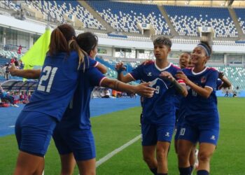 कप्तान साम्बा चम्कँदा लाओसको पोस्टमा नेपालको नौ गोल