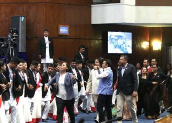 अवरोध जारी राख्ने रास्वपाको अडान, सभामुखले भने–अब संसद रोकिंदैन