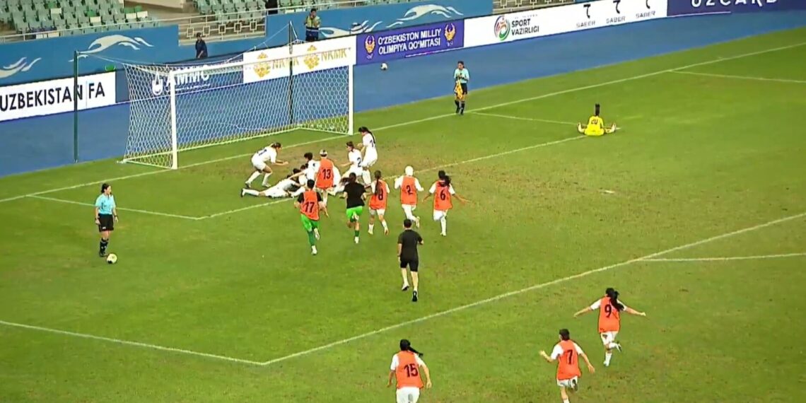 महिला एसियन कप छनोट चरणबाटै बाहिरियो नेपाल, टाइब्रेकरमा उज्बेकिस्तानसँग पराजित