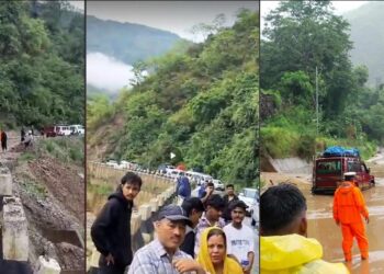 बीपी राजमार्ग अवरुद्ध हुँदा जाममा परेको एम्बुलेन्सभित्रै बिरामीको मृत्यु