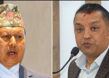 कांग्रेस बैठकमै गगनमाथि खनिए मोहन बस्नेत : हेरौंला, कोही सग्लो छैनन्