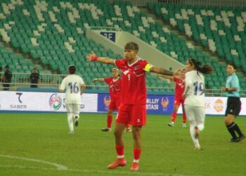 उज्बेकिस्तानविरुद्ध साम्बाको ह्याट्रिक, खेलमा फर्कियो नेपाल