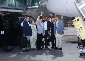 प्रधानमन्त्री ओली स्पेन भ्रमण सकेर स्वदेश फर्किदै