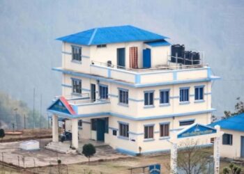 चन्दा संकलन गरेरै खाेटाङमा स्थानियले बनाइदिए प्रहरी चौकी