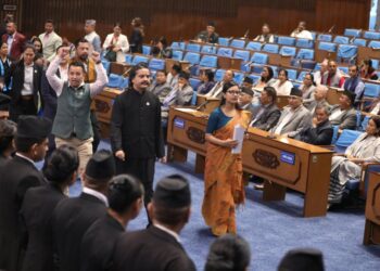 प्रधानमन्त्रीले सम्बोधन गर्ने संसद वैठक राप्रपा र रास्वपाले गरे बहिष्कार