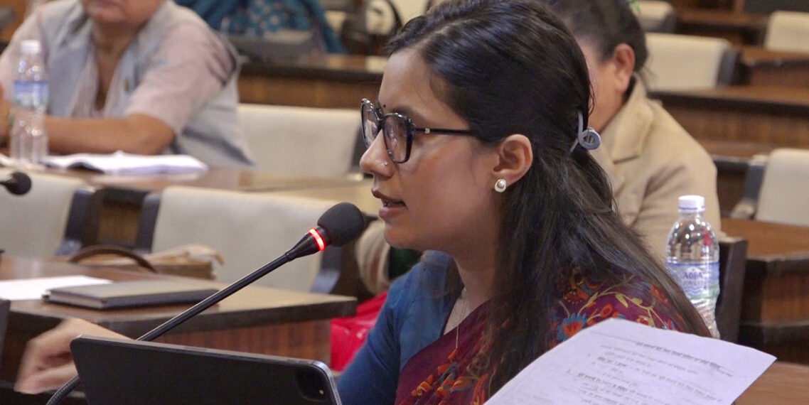 गिरीबन्धु जग्गा प्रकरण नीतिगत भ्रष्टाचारको नमुना हो: सोविता गौतम