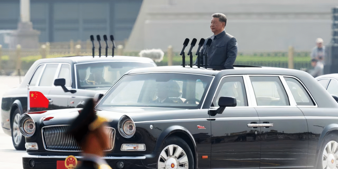 सैन्य शक्ति प्रदर्शन गर्दै सीले भने: ‘चीन कहिल्यै कुनै धम्कीबाट डराउँदैन’