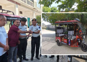 इटहरीको सैनिक अस्पताललाई सामुदायिक सर्पदंश उपचार केन्द्रद्वारा सिटी सफारी हस्तान्तरण