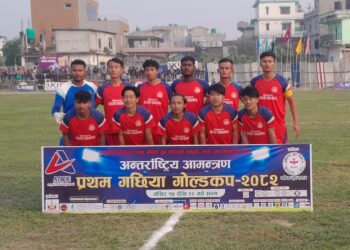 एनि प्रथम गछिया गोल्डकप–२०८२ : टाइब्रेकरमा झापालाई हराउँदै गाईघाट युनाइटेड उदयपुर सेमिफाइनलमा प्रवेश