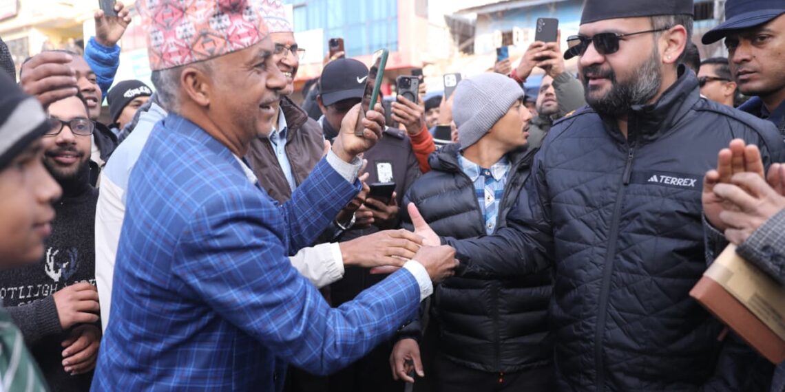 झापा-५ का उम्मेदवार बालेन पुगे इलाम (तस्बिरहरू)