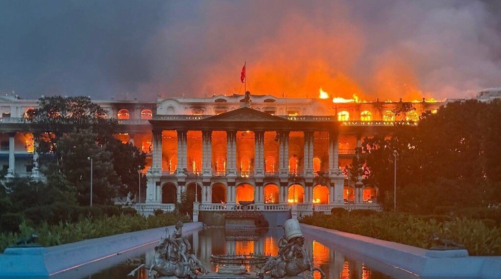 जेनजी आन्दोलनमा सिंहदरबार जलाएको दाबी गर्ने व्यक्ति पक्राउ