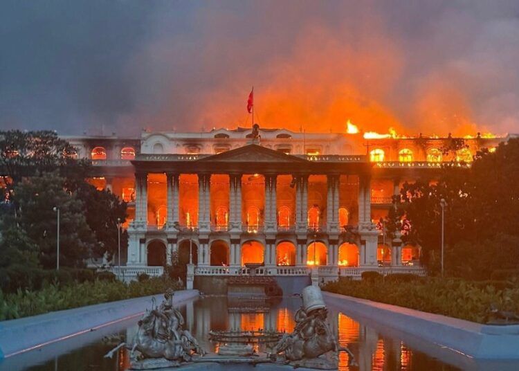 जेनजी आन्दोलनमा सिंहदरबार जलाएको दाबी गर्ने व्यक्ति पक्राउ