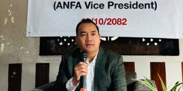 एन्फा अध्यक्ष नेम्वाङमाथि उपाध्यक्ष खतिवडाका चार आरोप