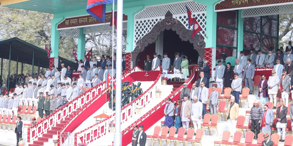 आज प्रजातन्त्र दिवस, देशभर सार्वजनिक बिदा