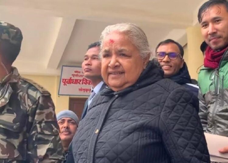 साेलु पुगेर प्रधानमन्त्री कार्कीले भनिन :  देशलाई अस्थिरताको चक्रबाट मुक्त गर्न चुनावको विकल्प छैन