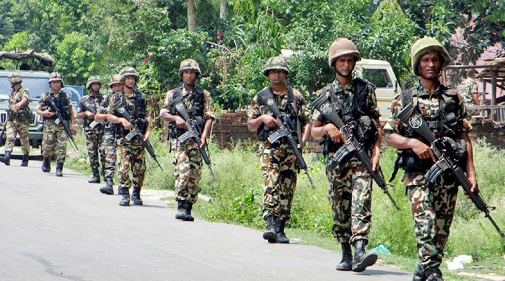 आजदेखि ८० हजार सेना मैदानमा : १६५ वटै निर्वाचन क्षेत्रमा परिचालित