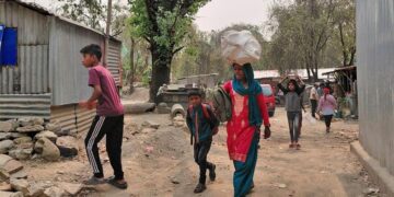 थापाथलीको सुकुमवासी बस्ती खाली गर्न सुरु, धमाधम सार्न थालीयाे सामान