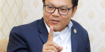 प्रलोपा त्यागेको सुदन किरातीको घोषणा